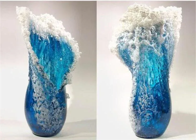 🌹70% discount🌹Freeze the wonderful moment - Wave Vase